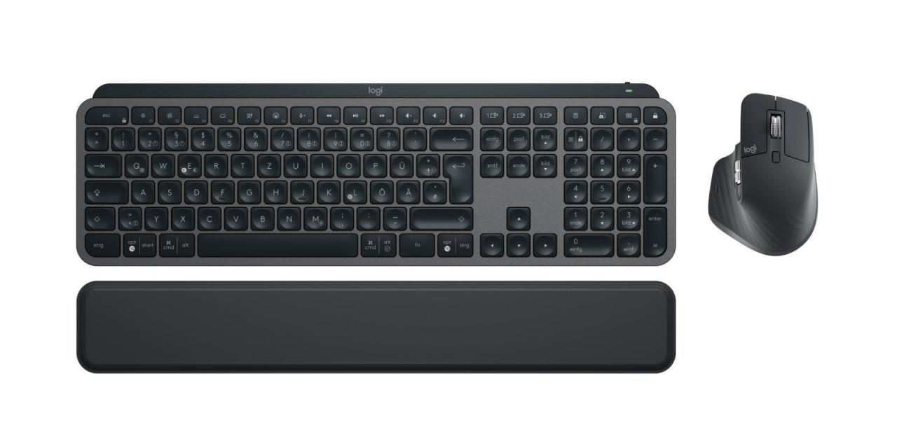 Logitech MX Keys S Combo Tastatur-und-Maus-Set Logitech MX Keys S Combo Tastatur-und-Maus-Set von Logitech