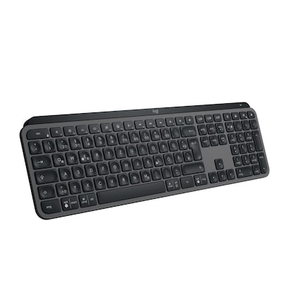 Logitech MX Keys S Graphite - Kabellose Tastatur, US-Layout (Qwerty) von Logitech