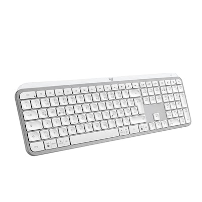 Logitech MX Keys S Pale Grey - Kabelloses Keyboard von Logitech