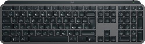 Logitech MX Keys S - Tastatur - hinterleuchtet - kabellos - Bluetooth LE - QWERTZ - Tschechisch - Tastenschalter: Scissor-Key - Graphite (920-011590) von Logitech