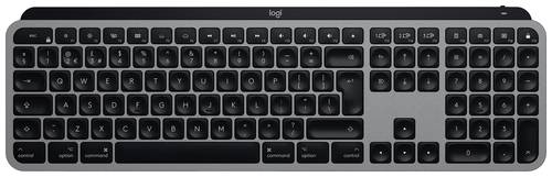 Logitech MX Keys for Mac Bluetooth® Tastatur Deutsch, QWERTZ, Mac Space Grau Beleuchtet von Logitech