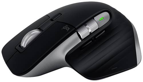 Logitech MX Master 3S For Mac Performance Maus Kabellos Laser Space Grau 7 Tasten 8000 dpi Darkfield von Logitech