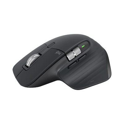 Logitech MX Master 3S Grafit Performance-Maus, Logi-Bolt Adapter, Bluetooth, USB-C, Unterstützt von Logi Options+ von Logitech