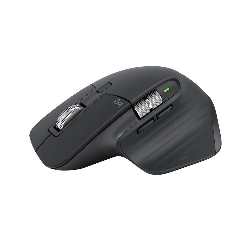 Logitech MX Master 3S Maus rechts RF kabellos + Bluetooth graphite Maus von Logitech
