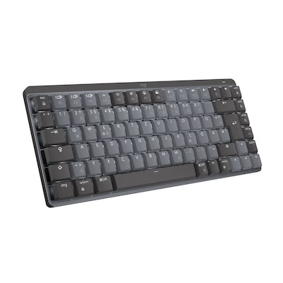 Logitech MX Mechanical Mini Linear - Graphite - Minimalistische Tastatur von Logitech