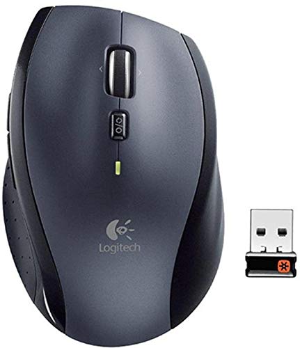 Logitech Marathon M705 - kabellose Maus (für Notebook/Computer mit 3 Jahren Batterielebensdauer) einfarbig 3er Pack von Logitech