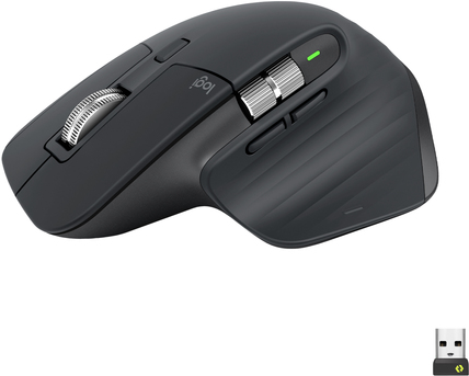 LOGITECH MX MASTER 3S PERFORM WRLS MOUSE - GRAPHITE - EMEA (910-006559) von Logitech