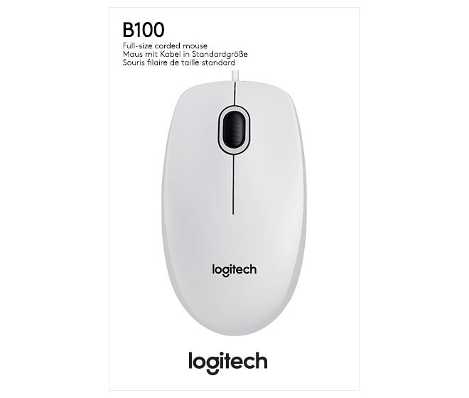 Logitech Maus B100 USB ws 910-003360 Logitech Maus B100 USB ws 910-003360 von Logitech