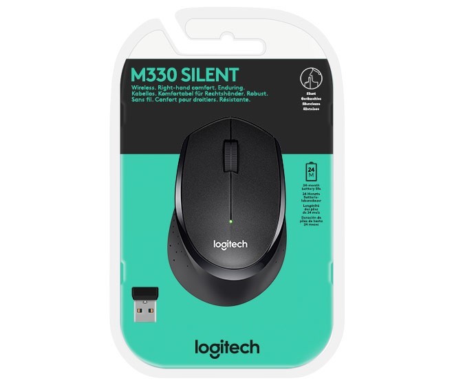 Logitech Maus Wireless M330 sw 910-004909 Logitech Maus Wireless M330 sw 910-004909 von Logitech