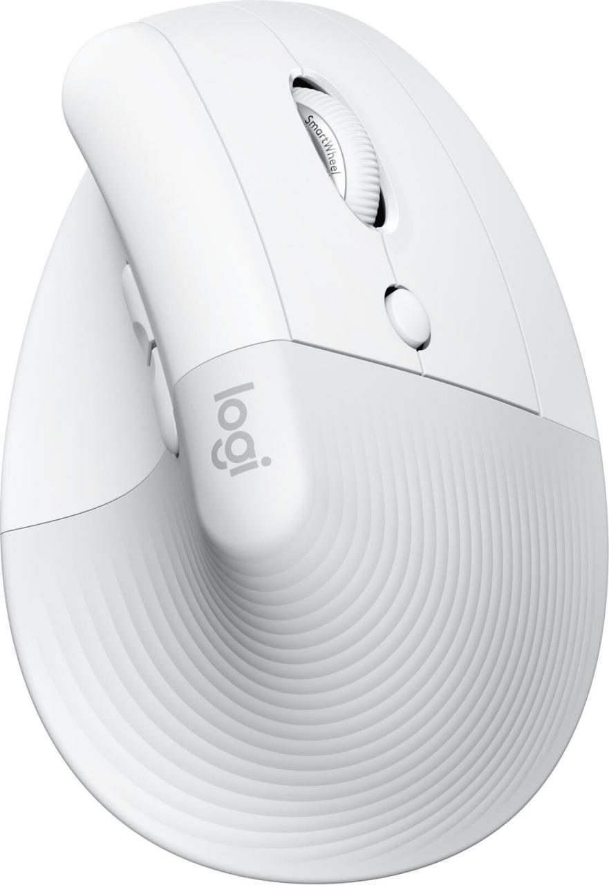 Logitech Lift for Mac Maus ergonomisch kabellos weiß Logitech Lift for Mac Maus ergonomisch kabellos weiß von Logitech