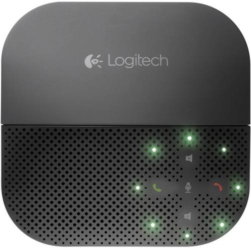 Logitech Mobile Speakerphone P710e Konferenzlautsprecher USB, Bluetooth® Schwarz von Logitech