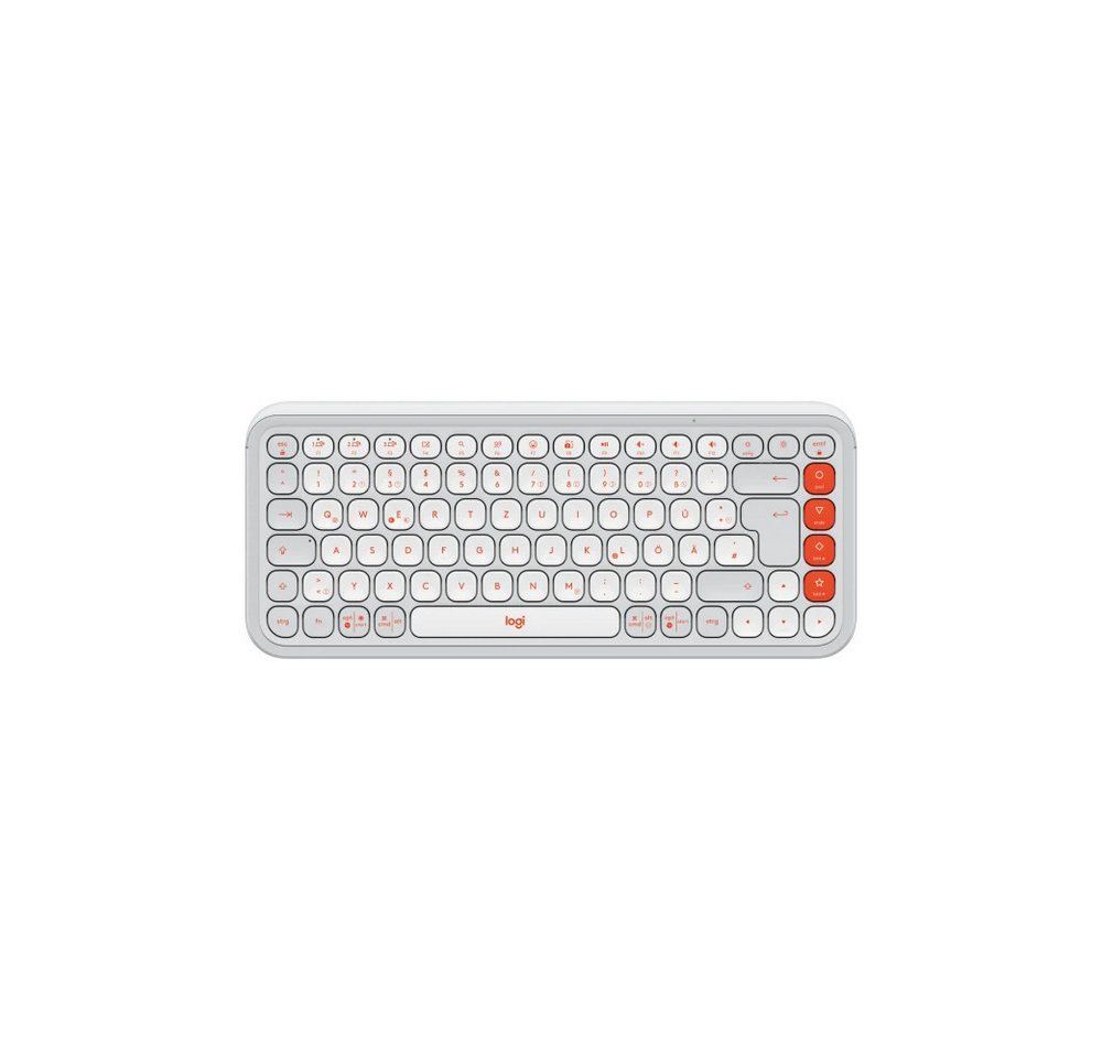 Logitech POP ICON KEYS - Weiss Tastatur Tastatur Logitech POP ICON KEYS - Weiss Tastatur Tastatur von Logitech