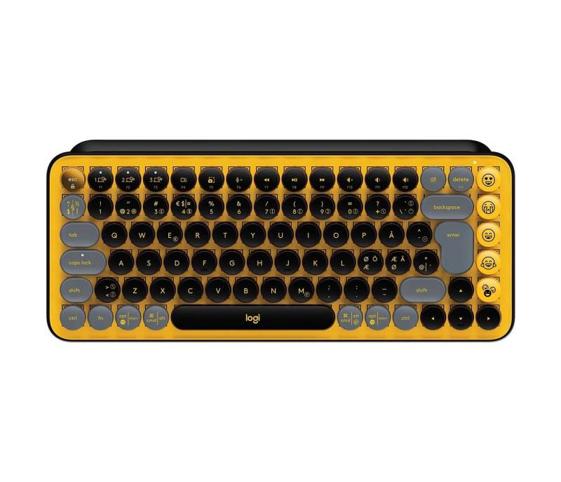 Logitech POP Keys Kabellose mechanische Tastatur-personalisierbaren Emoji-Taste PC-Tastatur von Logitech