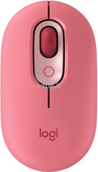 Logitech POP - Maus - anpassbarer Emoji - optisch - 4 Tasten - kabellos - Bluetooth 5.1 LE - Heart Breaker von Logitech
