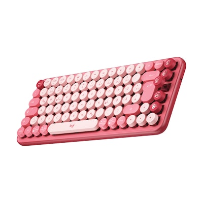 Logitech POP Mechanische Kabellose Tastatur Heartbreaker-Rose von Logitech