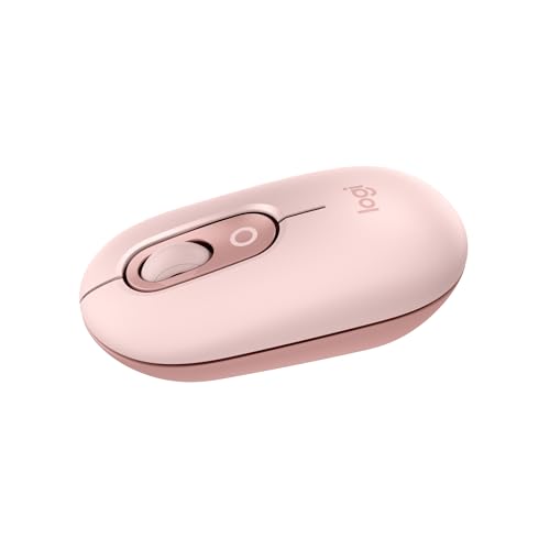 Logitech POP Mouse, kompakte und mobile kabellose Bluetooth-Maus mit programmierbaren Tasten und leisen Klicks, Easy-Switch für einfaches Umschalten bis zu 3 Geräten, Notebook, Tablet, PC - Rosa Logitech POP Mouse, kompakte und mobile kabellose Bluetooth-Maus mit programmierbaren Tasten und leisen Klicks, Easy-Switch für einfaches Umschalten bis zu 3 Geräten, Notebook, Tablet, PC - Rosa von Logitech