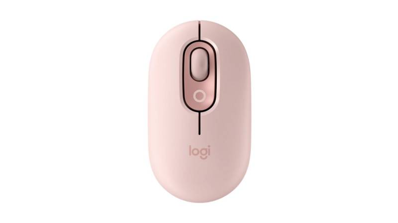 Logitech POP Mouse with emoji - ROSE Gaming-Maus (Bluetooth) von Logitech