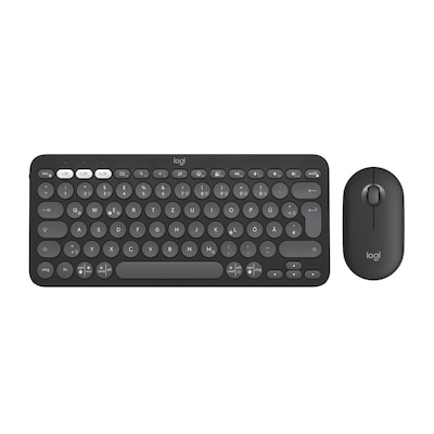 Logitech Pebble 2 Combo Graphite - Multi-Device Bluetooth®-Combo von Logitech