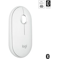 Logitech Pebble Mouse 2 M350S Weiß - Schlanke, kompakte Bluetooth®-Maus von Logitech