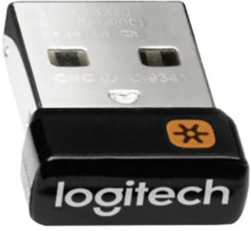 Logitech Pico USB Unifying Receiver-1 Funk-Empfänger Schwarz von Logitech