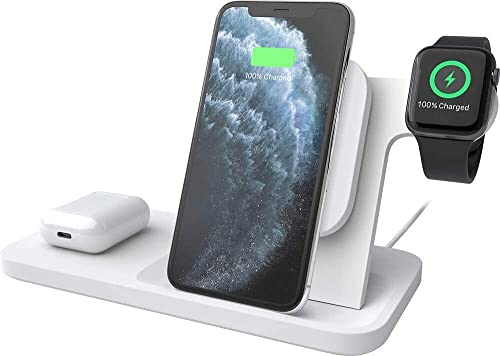 Logitech Powered 3-in-1 Dock, kompatibel mit iPhone, Airpods, Apple Watch von Logitech