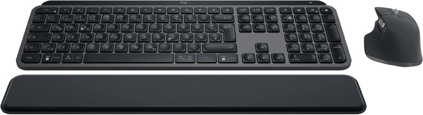 Logitech Präzisionstastatur Tastatur-Maus Set MX Keys S, Wireless, Bluetooth Tastatur- und Maus-Set Logitech Präzisionstastatur Tastatur-Maus Set MX Keys S, Wireless, Bluetooth Tastatur- und Maus-Set von Logitech