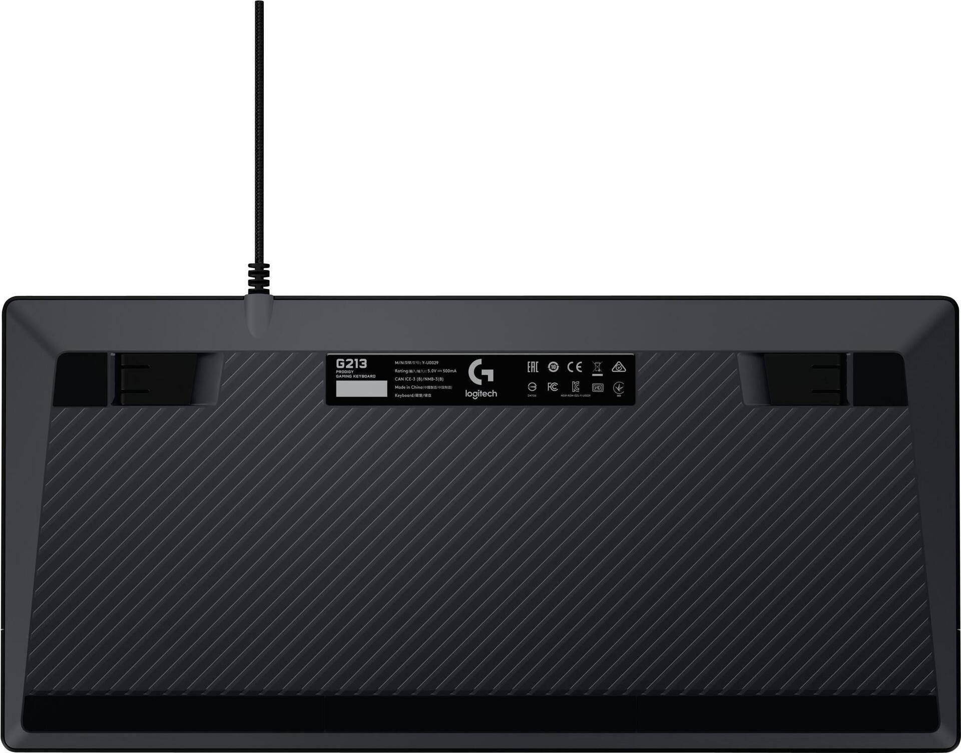 Logitech Prodigy G213 - Tastatur - hintergrundbeleuchtet - USB - Nordisch Logitech Prodigy G213 - Tastatur - hintergrundbeleuchtet - USB - Nordisch von Logitech