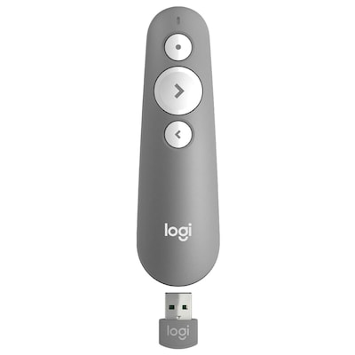 Logitech R500s Laser Presentation Remote Presenter USB Bluetooth Grau von Logitech