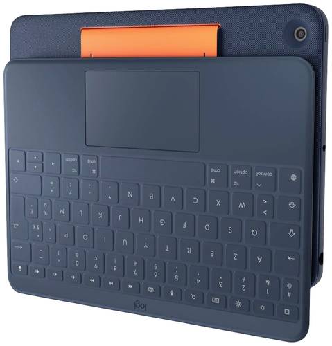 Logitech Rugged Combo 3 Touch Tablet-Tastatur Passend für Marke (Tablet): Apple iPad (7. Generation von Logitech