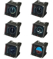 Logitech Saitek Pro Flight Instrument Panel - Flugsimulator-Instrumentenbrett von Logitech