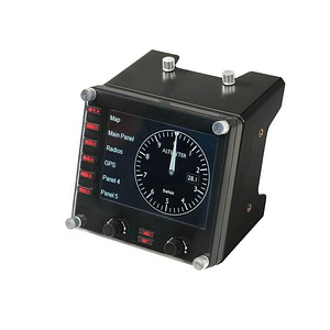 Logitech Saitek Pro Flight Instrument Panel Instrumentenbrett für PC Logitech Saitek Pro Flight Instrument Panel Instrumentenbrett für PC von Logitech
