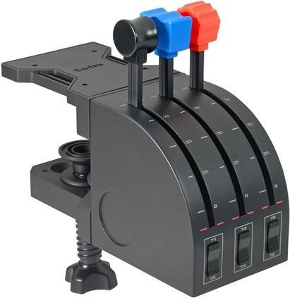 Logitech Saitek Pro Flight Throttle Quadrant - Gasregler - verkabelt - für PC (945-000015) von Logitech