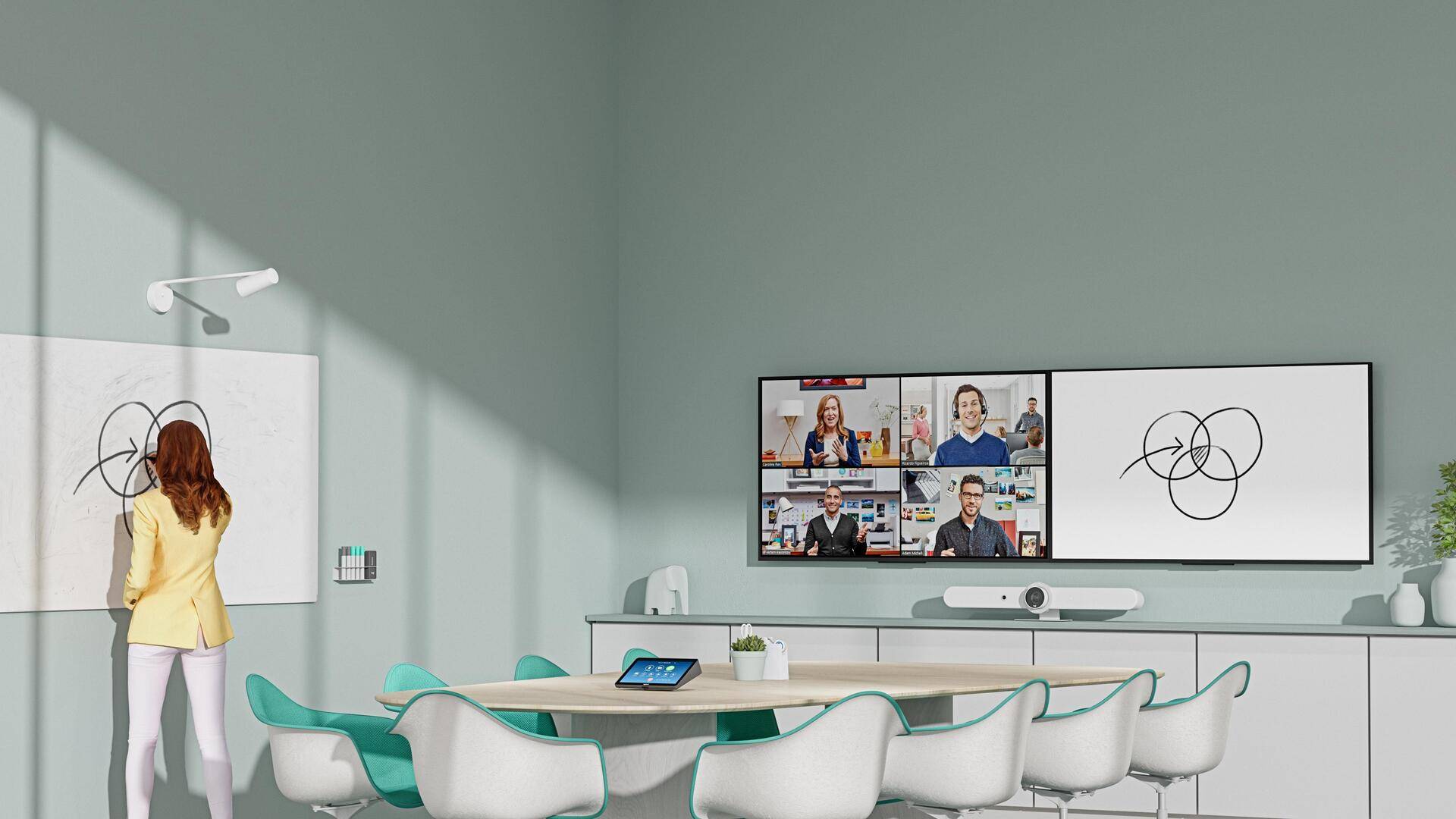 Logitech Scribe - Kamera zur Erfassung von Whiteboards - Farbe - 1080p Logitech Scribe - Kamera zur Erfassung von Whiteboards - Farbe - 1080p von Logitech