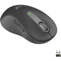 Logitech Signature M650 Gr.L Linkshänder Kabellose Maus Grafit von Logitech