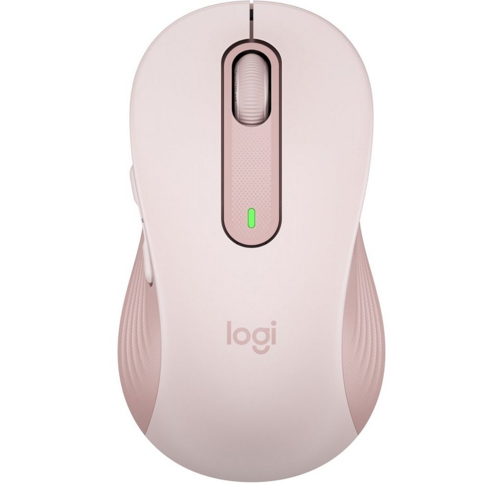 Logitech Signature M650 L - Bluetooth Maus - rosa Maus von Logitech