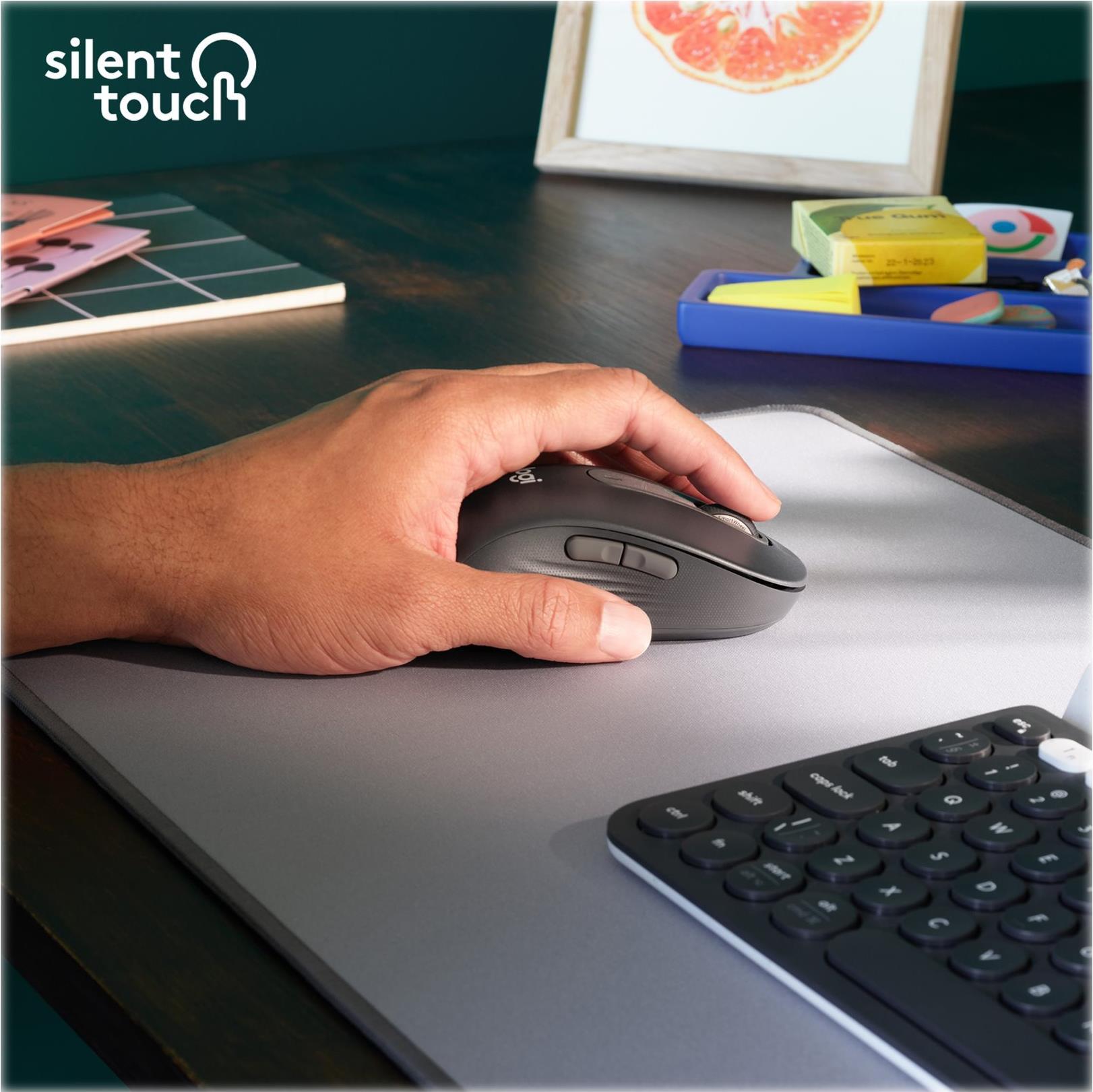 Logitech Signature M650 L Wireless Mouse GRAPH Maus (910-006239) von Logitech