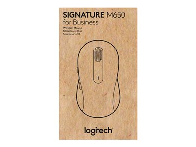 Logitech Wireless Mouse M650 L for business graphite retail Logitech Wireless Mouse M650 L for business graphite retail von Logitech