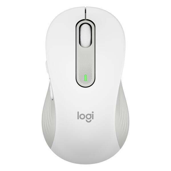 Logitech Signature M650L Large Off-White Wireless Maus für die rechte Hand von Logitech