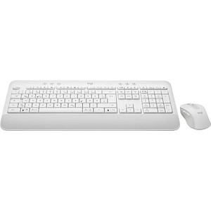 Logitech Signature MK650 Combo for Business Tastatur-Maus-Set kabellos weiß von Logitech
