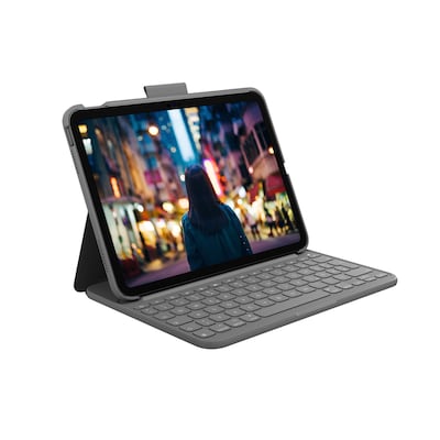 Logitech Slim Folio Hülle und Tastatur für Apple iPad 10,9" (2022) von Logitech