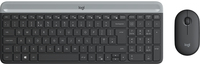 Logitech Slim Wireless Combo MK470 Tastatur RF Wireless QWERTY US International Graphit (920-009204) von Logitech