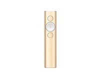 Logitech Spotlight - Fernbedienung für Präsentationen - 3 Tasten - gold von Logitech