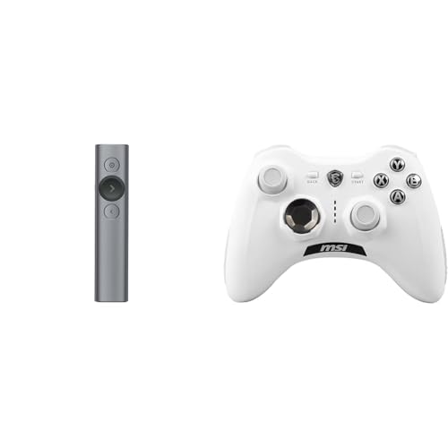 Logitech Spotlight Presenter, Bluetooth & MSI Force GC30 V2 White Kabelloser von Logitech