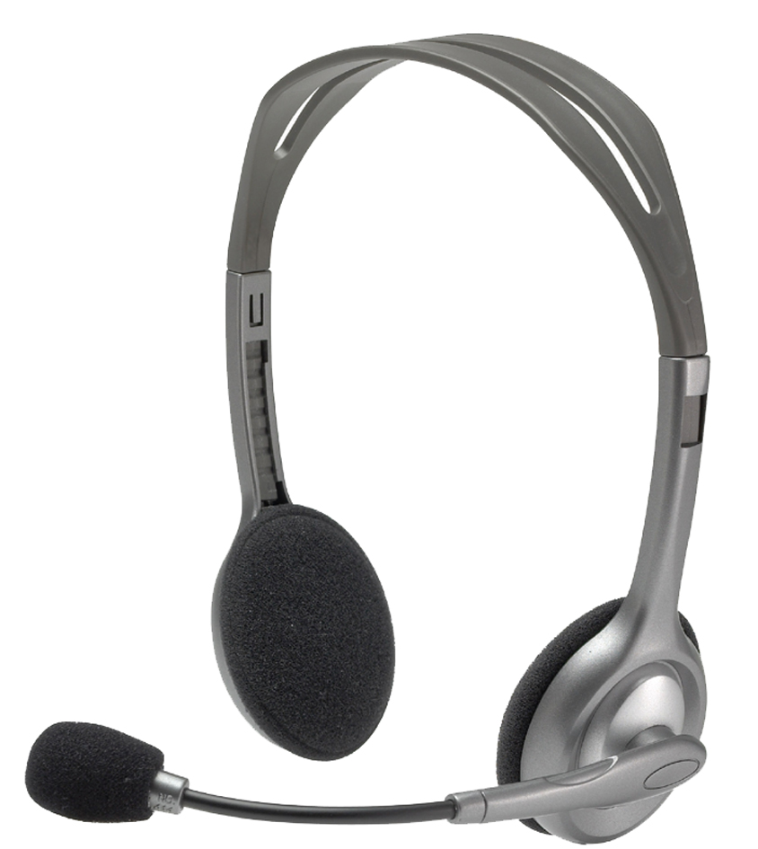 Logitech Stereo Headset H110, 2 x 3,5 mm Klinkenstecker von Logitech