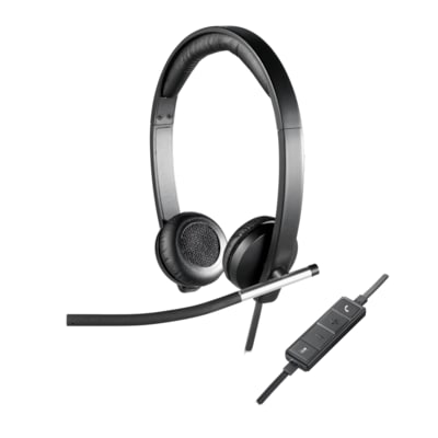 Logitech H650e for Business Stereo Headset, USB-A, Kompatibel zu Microsoft Teams, Zoom, Cisco, GoToMeeting, RingCentral von Logitech