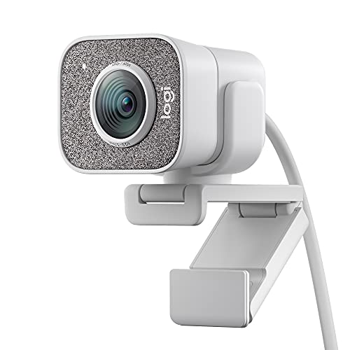 Logitech Streamcam Webcam für Live Streaming und Inhaltserstellung, Vertikales Video in Full HD 1080p bei 60 fps, Smart-autofokus, USB-C, für YouTube, Gaming Twitch, PC/Mac - Weiß von Logitech