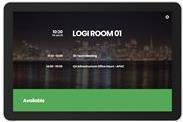 Logitech Tap Scheduler Purpose-Built Scheduling Panel for Meeting Rooms - Videokonferenzkomponente - Zoom Certified, Zertifiziert für Microsoft Teams - weiß von Logitech