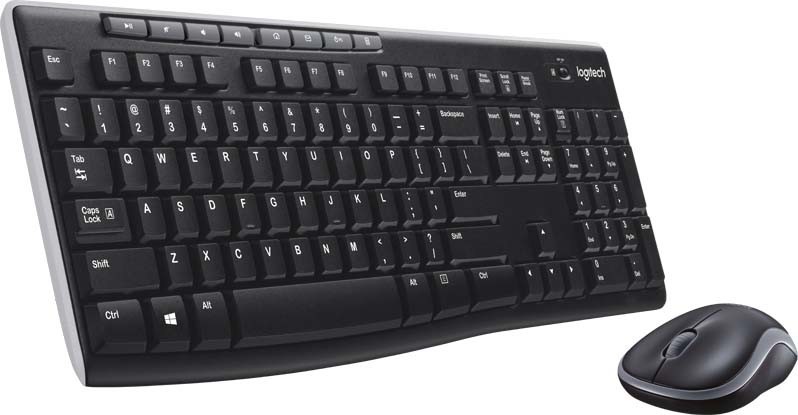 Logitech Tastatur/Maus Set MK270 sw 920-004511 Logitech Tastatur/Maus Set MK270 sw 920-004511 von Logitech