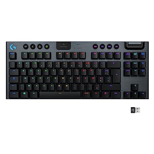 Logitech Tastatur G915, Lightspeed Tkl Linear, Schwarz von Logitech