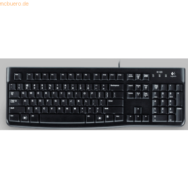 Logitech Tastatur K120 schwarz Logitech Tastatur K120 schwarz von Logitech